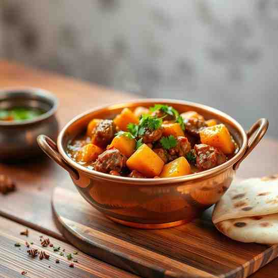 Homemade Aloo Gosht - Easy Potato & Beef Recipe